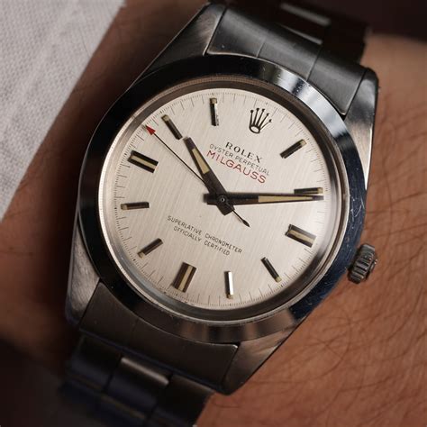 Rolex Milgauss ref. 1019 Scatola e Garanzia 